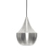 Tom Dixon Unbeaten Fat Pendant Aluminium LED