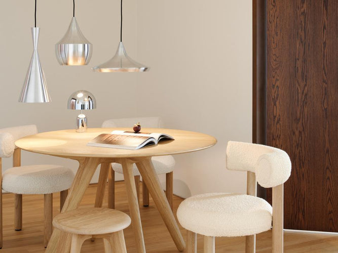 Tom Dixon Unbeaten Tall Pendant Aluminium LED