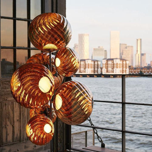Tom Dixon Whirl Floor Chandelier