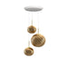 Tom Dixon Whirl Trio Round Pendant System