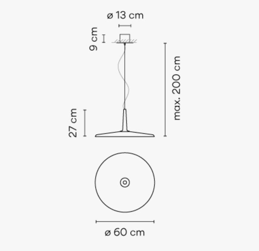 Vibia Skan Pendant Light (0275)
