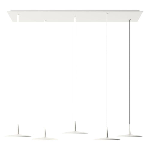 Vibia Skan Pendant Light Cluster of 5