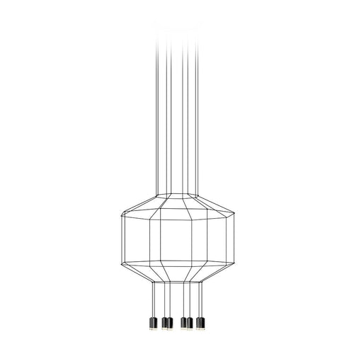Vibia Wireflow Octogonal Suspension Light