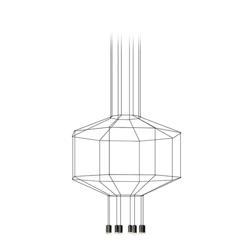 Vibia Wireflow Octogonal Suspension Light