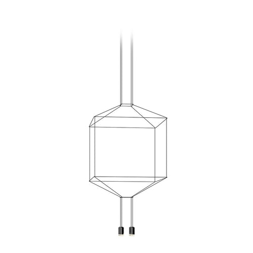 Vibia Wireflow Square Suspension Light