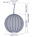 Bover Nans Sphere S/80 Outdoor Suspension Light