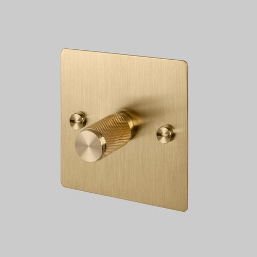Buster + Punch 1G Brass Dimmer Switch