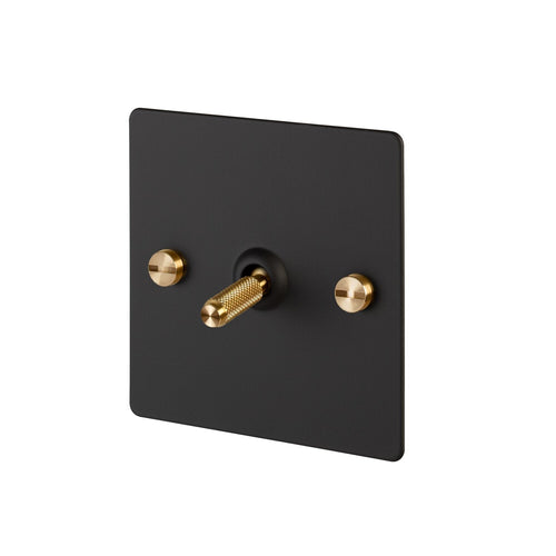 Buster + Punch 1G Intermediate Toggle Light Switch Black