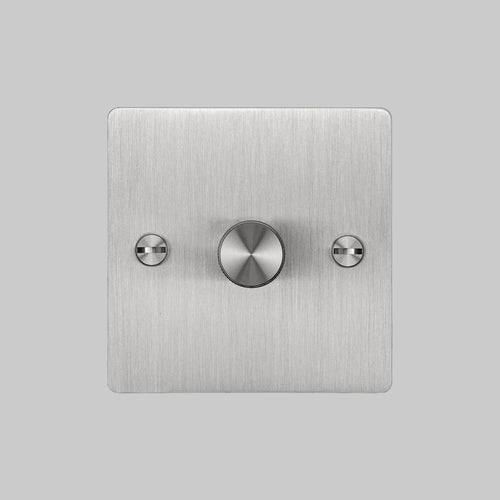 Buster + Punch 1G Steel Dimmer Switch