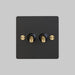 Buster + Punch Black 2G Toggle Light Switch