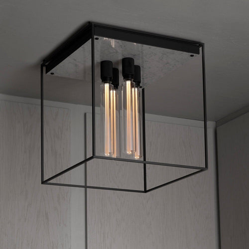 Buster + Punch Caged 4.0 Ceiling Light White