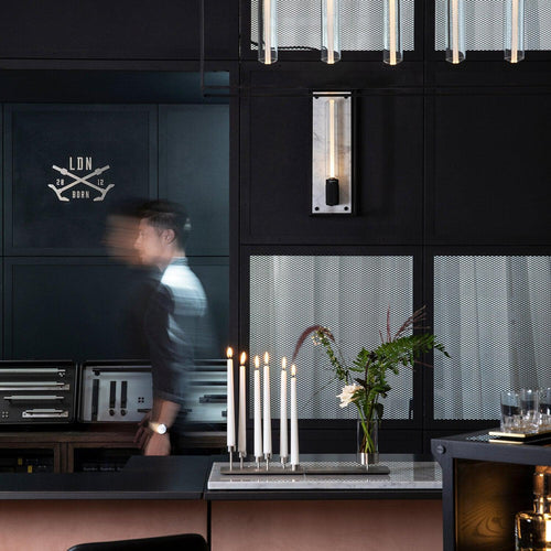 Buster + Punch Caged Large Wall Light White