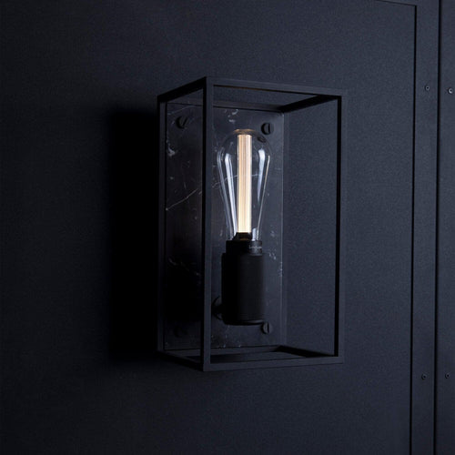 Buster + Punch Caged Medium Wall Light Black