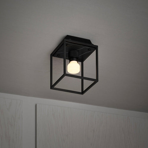 Buster + Punch Caged Small Wall Light Black