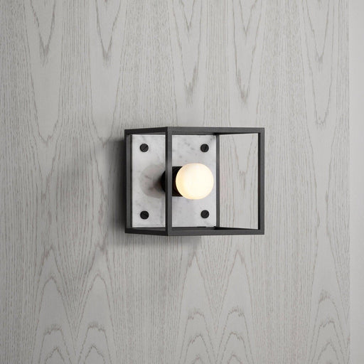 Buster + Punch Caged Small Wall Light White