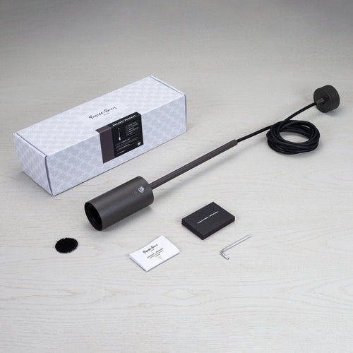 Buster + Punch Exhaust Pendant Light Graphite Linear