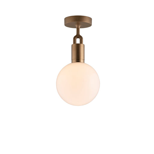 Buster + Punch Forked Ceiling Light Opal Globe