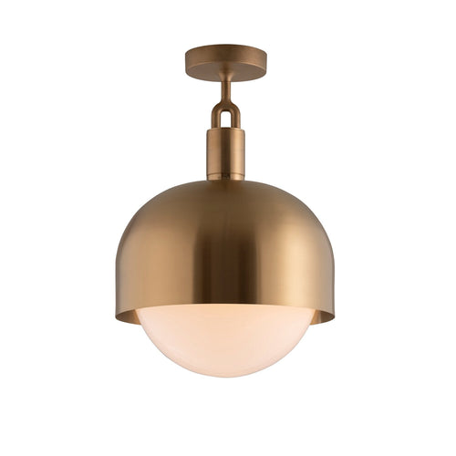 Buster + Punch Forked Ceiling Light Shade / Opal Globe
