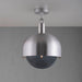 Buster + Punch Forked Ceiling Light Shade / Smoked Glass