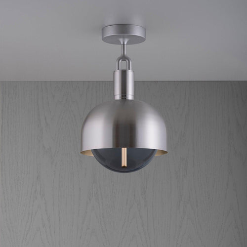 Buster + Punch Forked Ceiling Light Shade / Smoked Glass