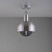 Buster + Punch Forked Ceiling Light Shade / Smoked Glass