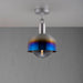 Buster + Punch Forked Ceiling Light Shade / Smoked Glass