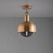 Buster + Punch Forked Ceiling Light Shade / Smoked Glass