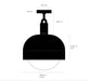 Buster + Punch Forked Ceiling Light Shade / Smoked Glass