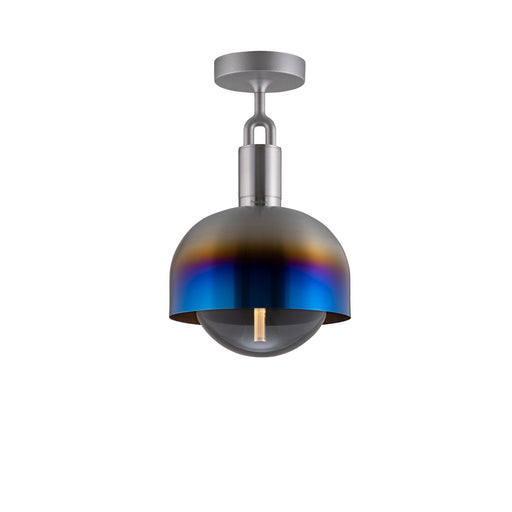 Buster + Punch Forked Ceiling Light Shade / Smoked Glass