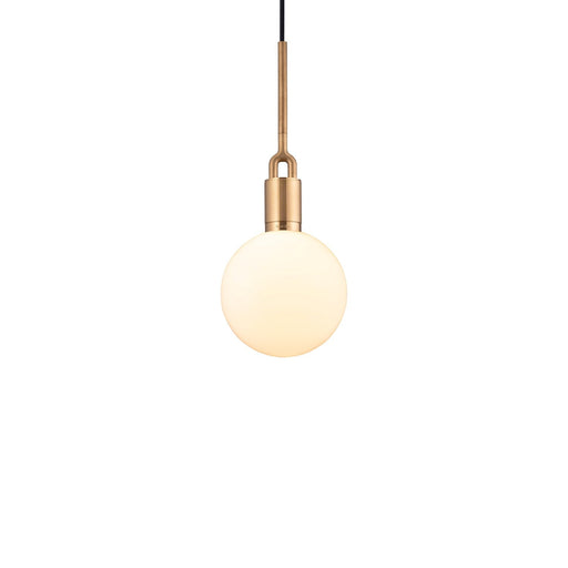 Buster + Punch Forked Pendant Light Opal Globe