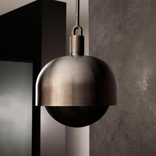 Buster + Punch Forked Pendant Light Shade / Smoked Globe