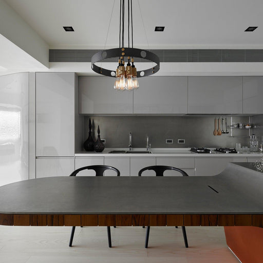 Buster + Punch Hero Light Graphite Chandelier