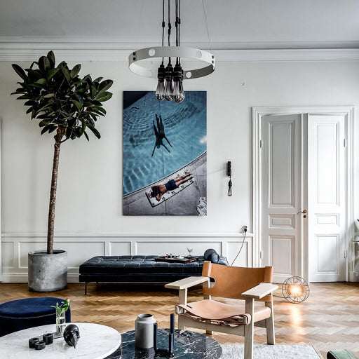 Buster + Punch Hero Light Stone Chandelier