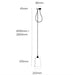 Buster + Punch Hooked 1.0 Large Pendant Light Stone