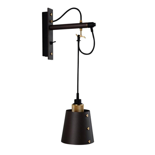 Buster + Punch Hooked Small Wall Light Graphite