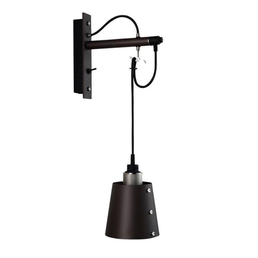 Buster + Punch Hooked Small Wall Light Graphite