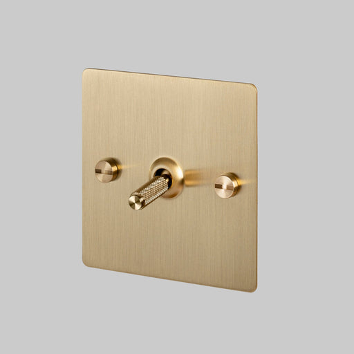 Buster + Punch Intermediate Toggle Light Switch Brass
