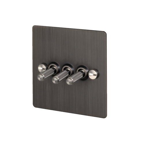 Buster + Punch Smoked Bronze 3G Toggle Light Switch