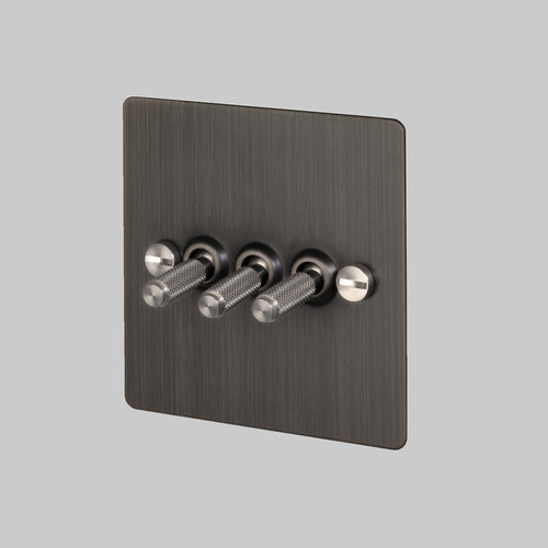 Buster + Punch Smoked Bronze 3G Toggle Light Switch