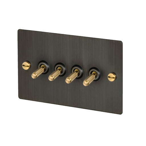 Buster + Punch Smoked Bronze 4G Toggle Light Switch