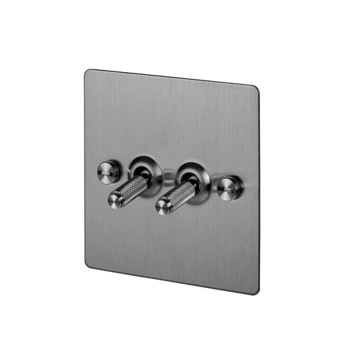 Buster + Punch Steel 2G Toggle Light Switch