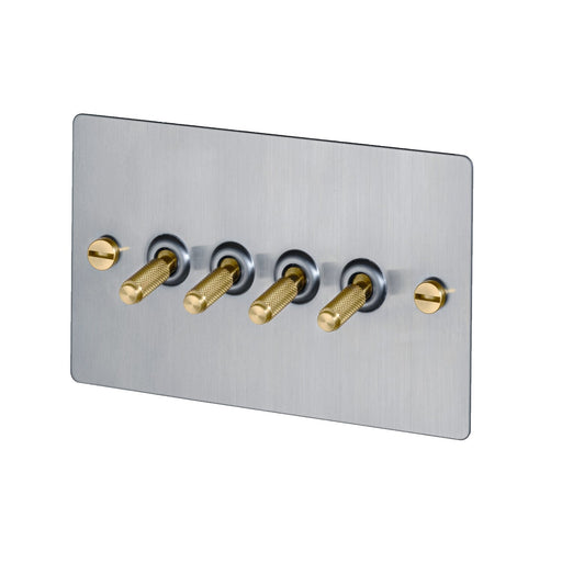 Buster + Punch Steel 4G Toggle Light Switch