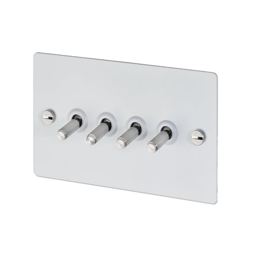 Buster + Punch White 4G Toggle Light Switch