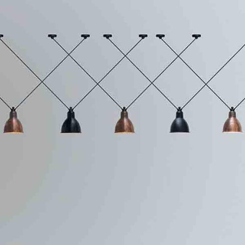 DCW Editions Les Acrobates De Gras No. 323 Pendant Light Size XL