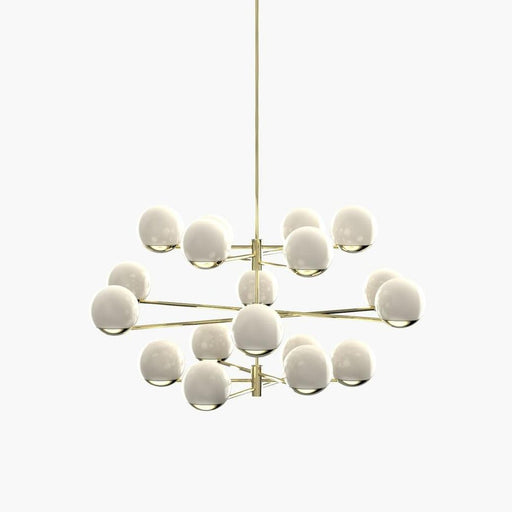 Empty State Ball & Hoop S19 - 10 Chandelier