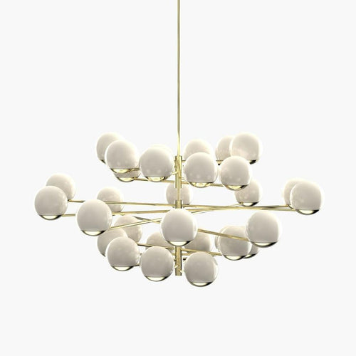 Empty State Ball & Hoop S19 - 12 Chandelier