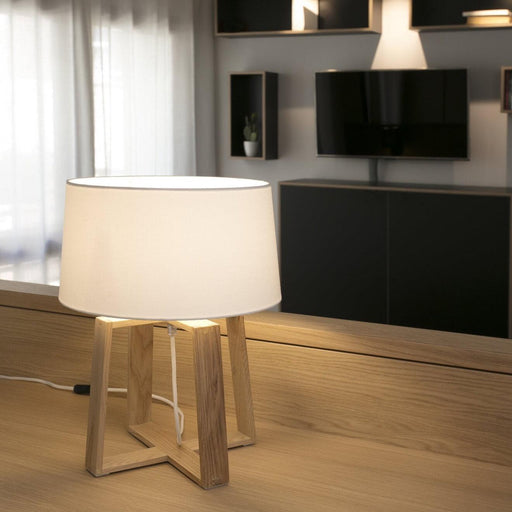 Faro Barcelona BLISS White Table Lamp