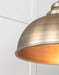 From The Anvil Aged Brass Harborne Pendant Light