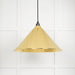 From The Anvil Hammered Brass Hockley Pendant Light