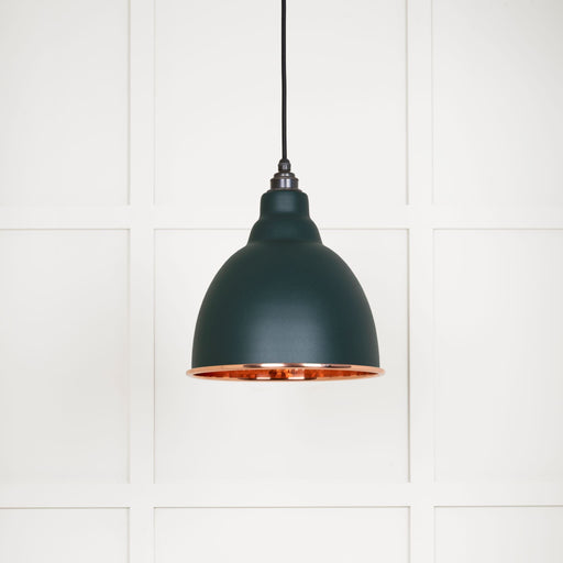 From The Anvil Hammered Copper Brindley Pendant Light